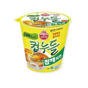 오뚜기 컵누들 참깨라면 소컵  37.5g 6개