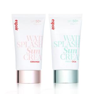 에스쁘아 워터 스플래쉬 선크림 60ml SPF50+ PA++++ 톤업 속광 선크림/화장 잘 먹는 선크림