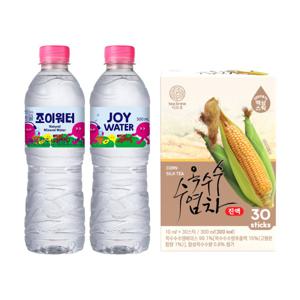 맥널티 티브루 옥수수수염차 진액 10ml 30입 +조이워터 생수 500ml 20개