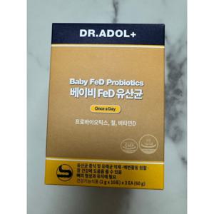 닥터아돌 베이비 FeD 아기유산균 비타민D 돌아기 유아 아이
