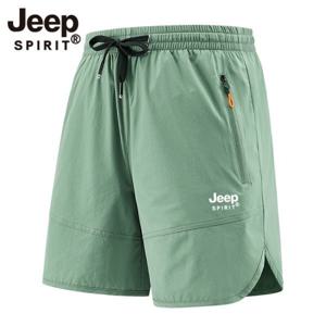 지프스피릿 JEEP SPIRIT 남여공용 5부 트레이닝 와이드 반바지 25189