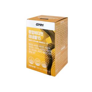 GNM 자연의품격 종합비타민 미네랄15 600mg x 90정