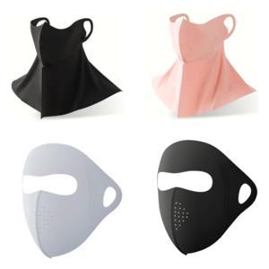 2+2 슬기로운 자외선 생활 여름 쿨넥워머 멀티스카프 얼굴 전면 마스크 쾌적한 야외 활동 골프 등산 운동