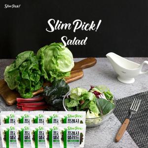 프레쉬 샐러드 식단 야채믹스 100gx5팩+5팩 총10팩 / 4차 세척으로 안심하고 드세요