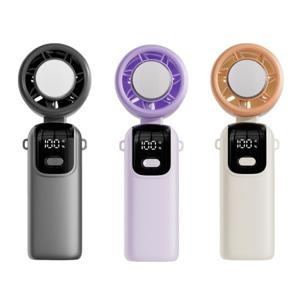 1+1 라이팬 100단조절 냉각 선풍기 휴대용 목걸이 선풍기 핸디 선풍기 4000mAh 2025신상