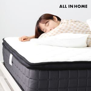 올인홈 롤팩 매트리스 딥슬립 수면 고밀도 폼 에어메쉬 꿀잠 토퍼 매트리스 (슈퍼싱글/퀸)