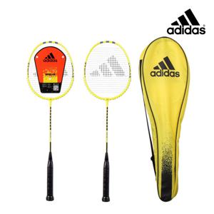 아디다스 배드민턴 라켓 2입 풀커버 세트 배드민턴채 쇼크옐로우