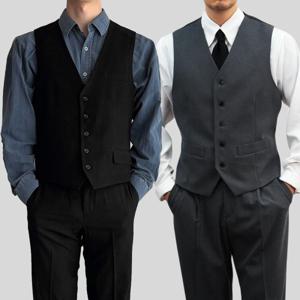 남자 정장 조끼 50종 남성 베스트 봄 여름 가을 쓰리 피스 빅사이즈 2XL 3XL 4XL