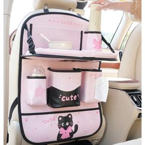 유아 카시트 뒷좌석 킥매트 커버시트 자동차 수납함 발차기 테이블 카시트보호 킥커버 차량용