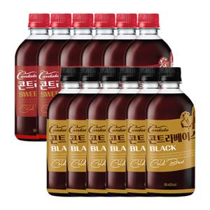 칸타타 콘트라베이스 블랙 6펫+스위트 블랙 6펫  / 커피 / 음료