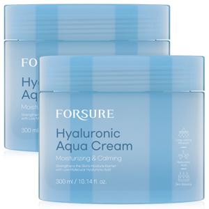 포슈어 히알루로닉 대용량 수분크림 진정 영양 보습크림 300ml 2개