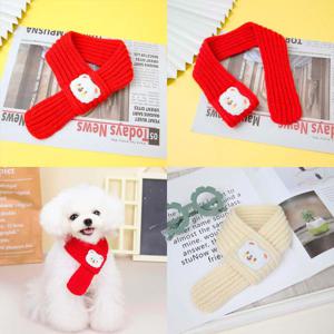 1+1 강아지목도리 고양이 니트 스웨터 머플러 겨울 케이프 스카프 무료배송