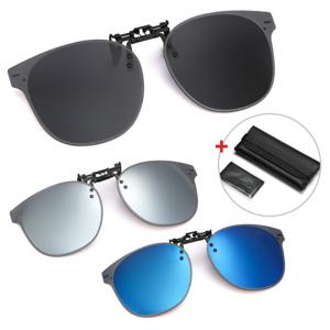 업앤다운 UV차단 클립 편광렌즈 선글라스 안경 가죽케이스 증정