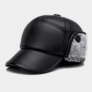 남자 방한 귀달이 모자 군밤 털모자 귀마개 대두