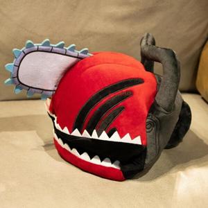 체인소맨 덴지 포치타 10cm/25cm/40cm 봉제 모자 인형 헬멧 가면 코스튬 굿즈