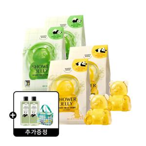 바오패밀리X해피바스 루이후이 샤워젤리 75G (스윗유채꽃 2입+프레시대나무 샤워젤리 2입) +사은품