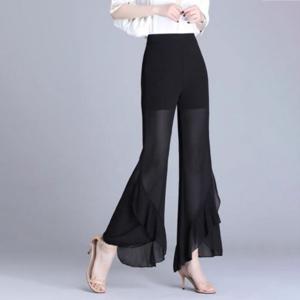 여자 여름 유연석 플리츠바지 와이드 팬츠 댄스복 플리츠