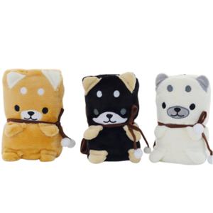 겨울 귀여운 강아지 무릎 담요 학생 초등 학교 학원 교회 관공서 어린이집 유치원 크리스마스 단체 선물