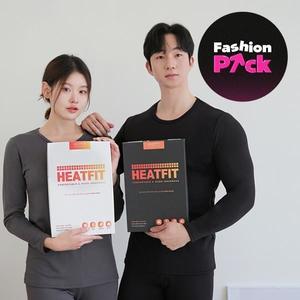 (패션픽)(15+7+4%쿠폰)BYC 히트핏 외 남녀 내복 상하 세트 내의 기모 남성 여성 남자 여자 성인 보온 발열