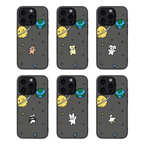 아이폰 맥세이프 우주먼지 디자인 범퍼 케이스 아이폰17 에어 16 e 프로 맥스 15 14 13 미니 플러스 SE