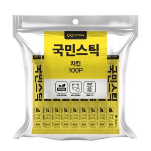 국민스틱 모음전 치킨맛 연어맛 참치맛 15g x 100개 고양이간식 츄르 추르 쮸르