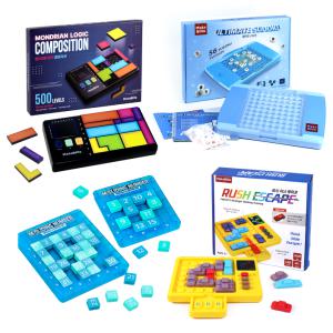 메타블록스 인기 보드게임 모음전-스도쿠 러쉬 이스케이프 두뇌 트레이닝 교구 늘봄학교 방과후 어린이집