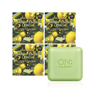 온더바디 더내추럴 레몬버베나 90g 4입