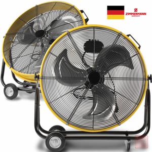 짐머만 대형 메탈 24인치-61CM 파워 선풍기 ZMF-2454DSY 이동바퀴 업소용 공업용 식당 사무실 공장 산업용