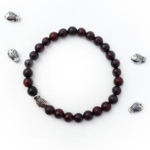 실버 925 홍옥 소원 물고기 팔찌 원석 행운 팔찌 재물운 기념일 사은품 수맥차단 귀사문석 볼 이모티콘 패치