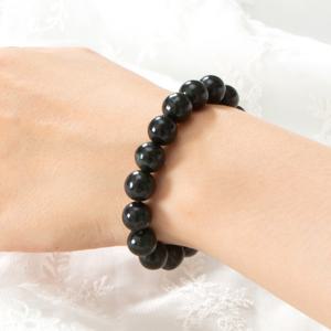 천연 원석 흑녹옥 건강팔찌 베이직 데일리 비드 옥팔찌 사은품 수맥차단 귀사문석 볼 향기 패치 스티커