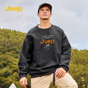 JEEP  남성 레저 라운드티 긴팔 맨투맨