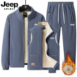 JEEP 남성 캐주얼 기모 트레이닝복 3종세트