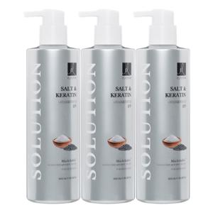 엘라스틴 헤어솔루션 너리싱앤볼륨 샴푸 600ml 3개