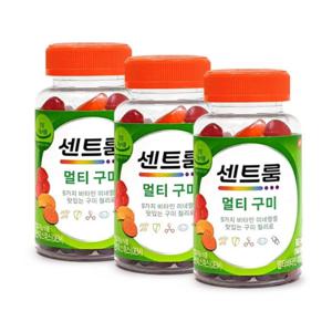 센트룸 멀티구미 80구미 x 3통 비타민 미네랄 젤리