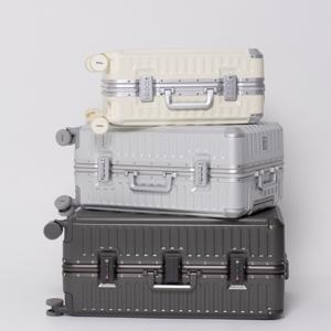 렉스 알루미늄 프레임 PC 여행용캐리어 수하물용 24인치 65cm 방수커버 네임택 증정