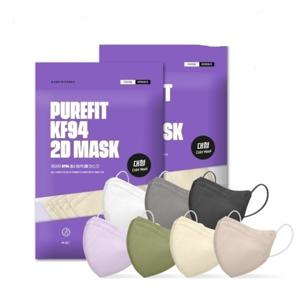 국산 보라색 새부리형 마스크 KF94 숨쉬기편한 김서림방지 비말마스크 50매 숨쉬기편한 여름마스크