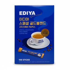 이디야 커피 믹스 스페셜 골드블렌드 리치크레마 100입 1.1kg