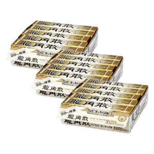 용각산 스틱 캔디 목캔디 3팩(30개입) 골드 120MAX