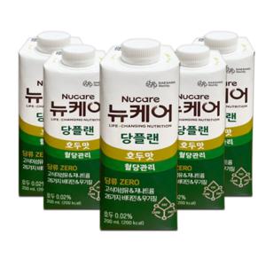 뉴케어 당플랜 호두맛 200ml x 30팩 혈당관리 당 제로 환자 영양식 식사