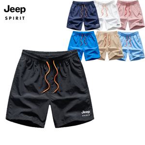 지프 JEEP SPIRIT 남성 비치 와이드 방수 트레이닝 반바지