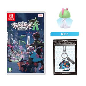 닌텐도 스위치 포켓몬 레전드 Z-A 한글판 게임 팩 메탈키링 특전+트렌치코트팬츠 세트 DLC 특전