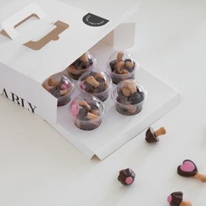 막대과자 수제 빼빼로 초콜릿 만들기 DIY 선물 세트 밀크초코송이