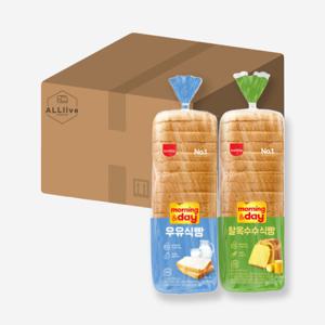 삼립 간식 식빵 2개 고소한 옥수수 식빵 촉촉한 우유 식빵 토스트 샌드위치