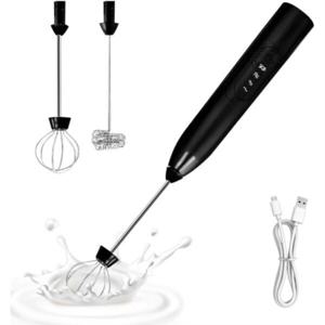 전동 핸드 믹서 계란/머랭/생크림 휘핑 | 무선 충전식 | 휴대용 베이킹 믹서기 | 거품기/블렌더