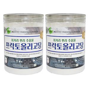 프락토올리고당 치커리 뿌리 추출물 분말 300g 2통 / 치커리뿌리 가루 파우더
