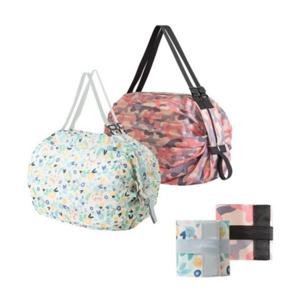 (1+1) 한손쏙 3초백 롤업 접이식가방 초경량 장바구니 에코백