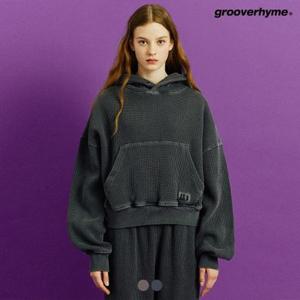[그루브라임]유니) COTTON WAFFLE HOOD T-SHIRTS (LRQFCTH357M)