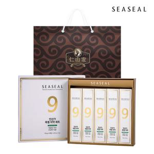씨실 인산가 무불소 죽염 치약 150g x 5개 선물세트_선물박스+쇼핑백 증정