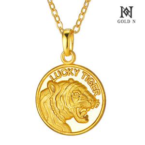 골드앤 순금 24K 호랑이 코인 목걸이 대_3.75g