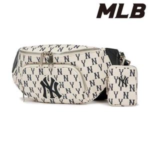MLB (3AHSM012N-50CRD) 모노그램 힙색 뉴욕양키스